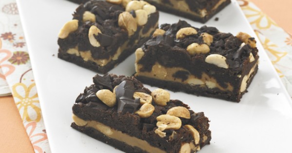 Chocolate-Peanut Butter Cookie Bars