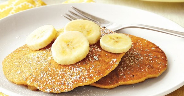 Peanut Butter Banana Pancakes