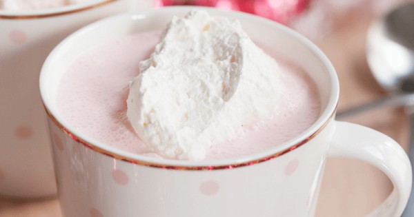 Strawberries & Cream Hot Cocoa