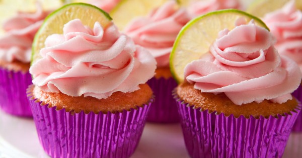Strawberry Margarita Cupcakes