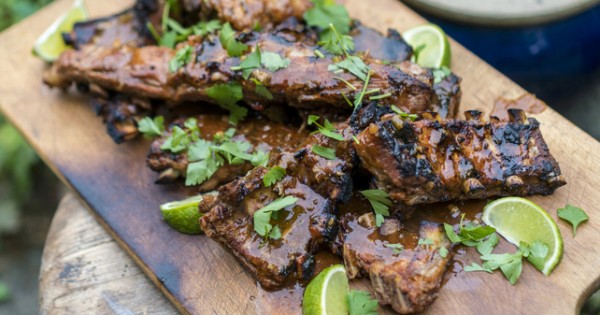 Grilled Chili-Lime Spareribs