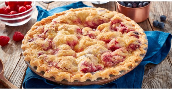 Gluten Free* Triple Berry Pie