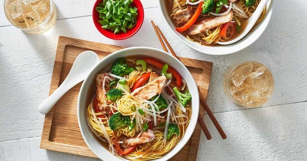 Pork Chow Mein Soup