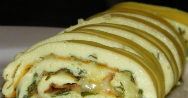 Baked Omelet Roll