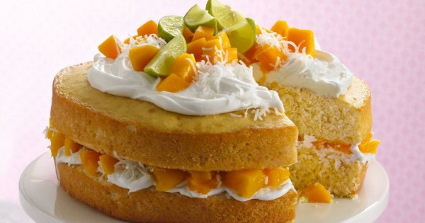 Mango Layer Cake