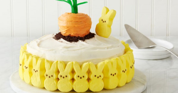 Carrot Top PEEPS® Bunny Cake
