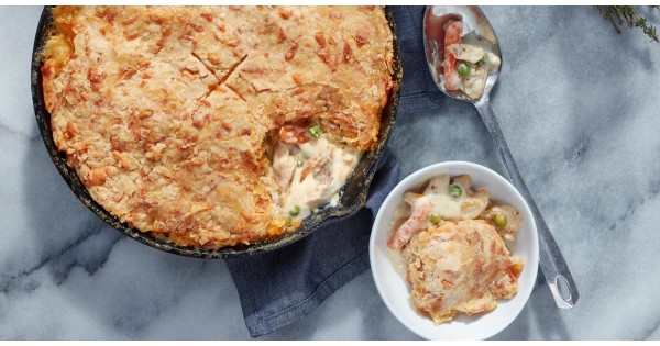 Cheddary Chicken Pot Pie