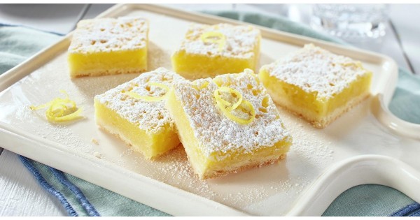 Luscious Lemon Squares (and yes they are gluten free*!!!!!)