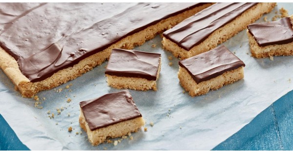 Chocolate Shortbread Bars*