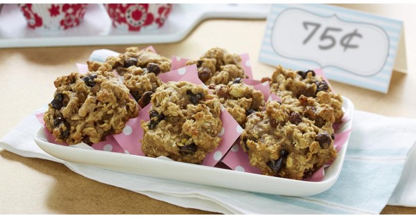 Applesauce Oatmeal Cookies