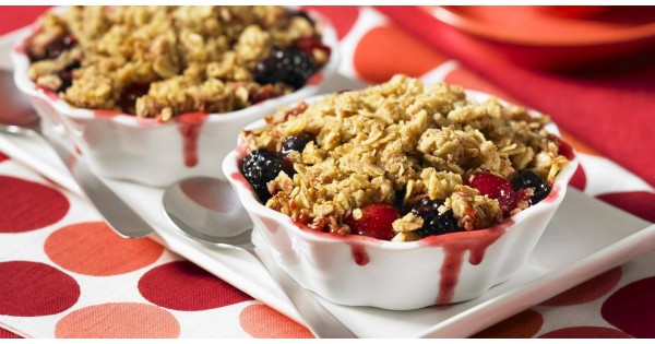 Apple Berry Fruit Crisp
