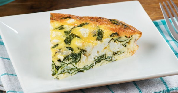 Spinach & Feta Frittata