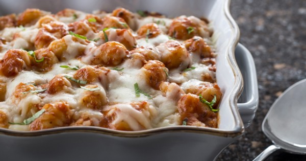 Cheesy Baked Gnocchi