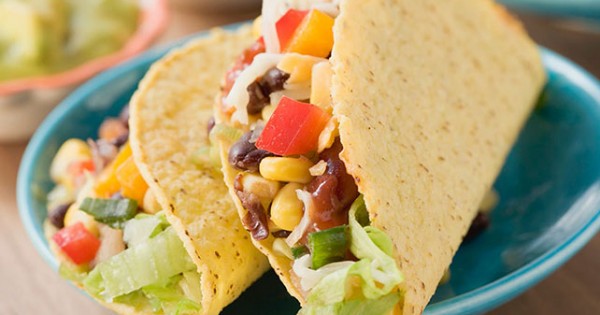 Crispy Vegetarian Tacos