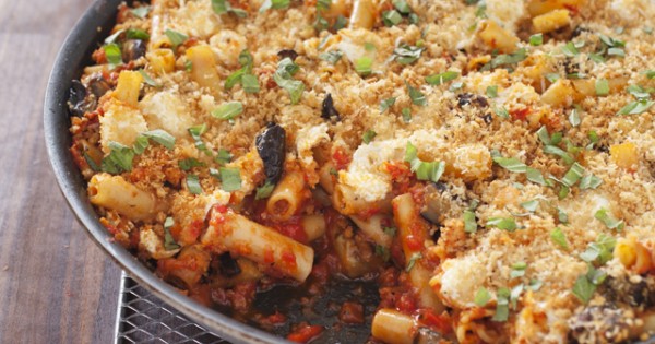Eggplant Parmesan Skillet