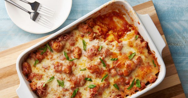 Italian Sausage and Ravioli Casserole