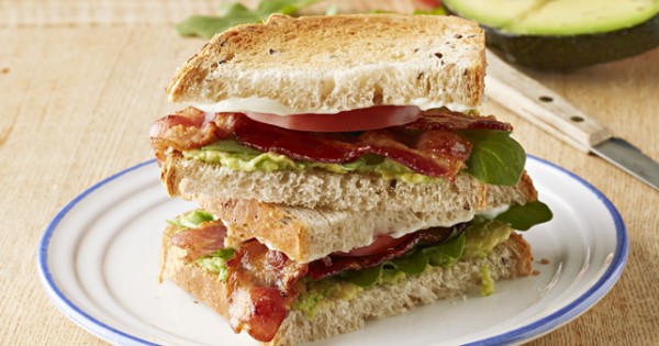 Bacon, Avocado & Tomato Sandwich