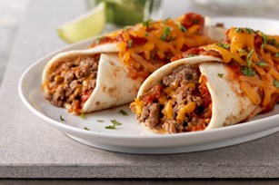 Cheesy Beef Enchiladas