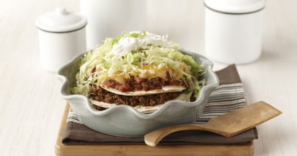 Easy Layered Taco Pie