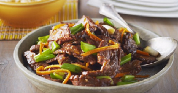 Beef with Orange Peel