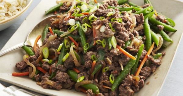 Stir-Fried Beef & Green Beans