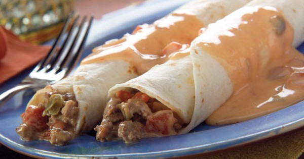 Beef Enchiladas Ole