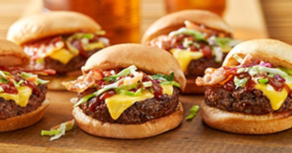 Mini Southern-Style BBQ Burgers