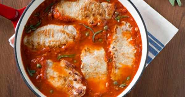 Southern Italian Pork Scallopine