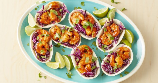 Spicy Mexican Shrimp Taco Bowls