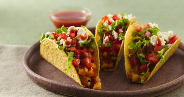 Mexican Potato Tacos