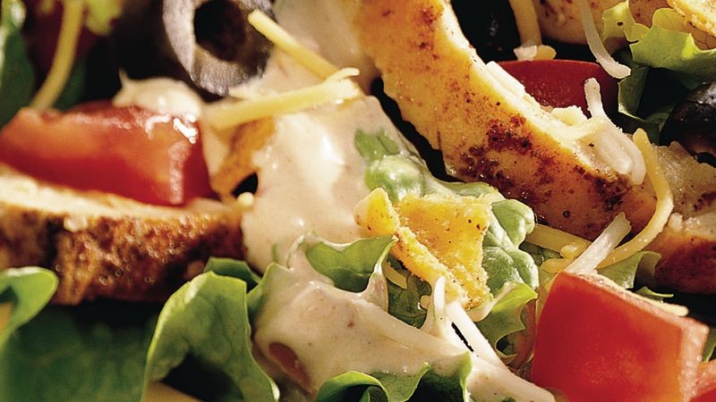Southwestern Chicken Taco Salad-image