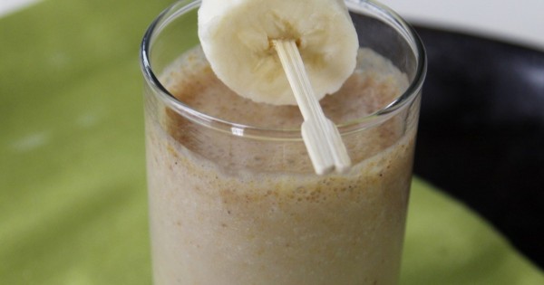 Peanut Butter & Banana YOP Smoothie