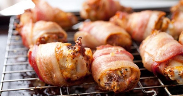Bacon-Wrapped Chicken Wings