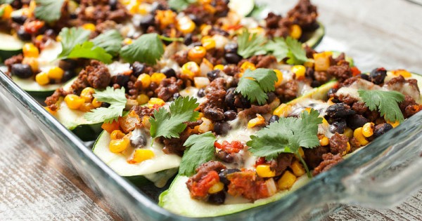 Tex-Mex Zucchini Boats