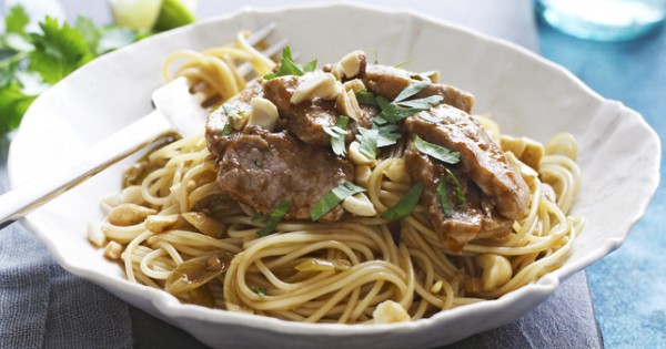 BBQ Pork "Noodle" Bowl