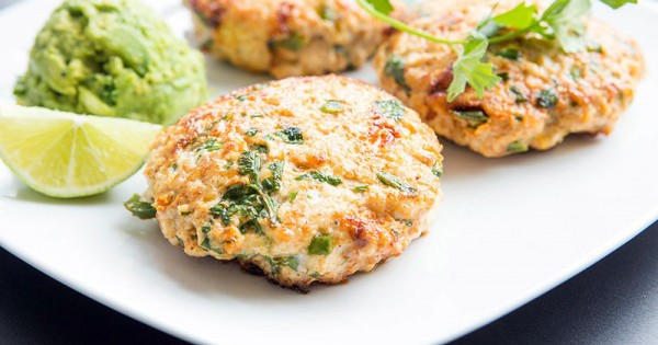 Paleo Chicken Taco Burger