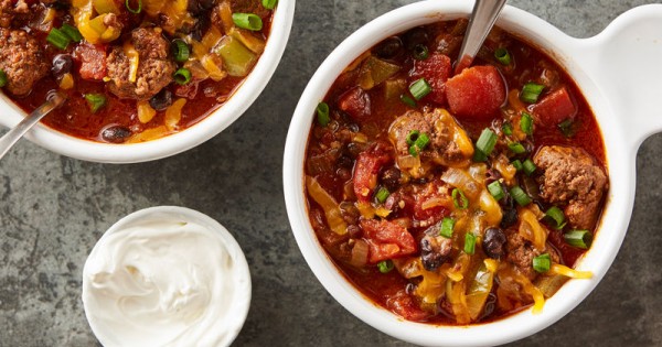 Cheeseburger Chili