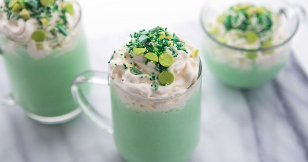 Boozy Shamrock Shakes