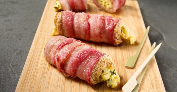 Bacon and cream cheese bites