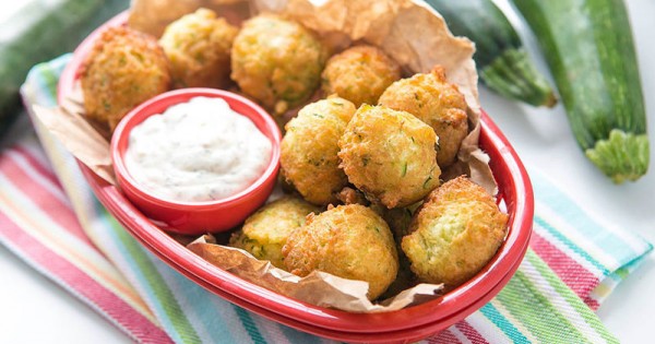 4-Ingredient Zucchini Tater Tots