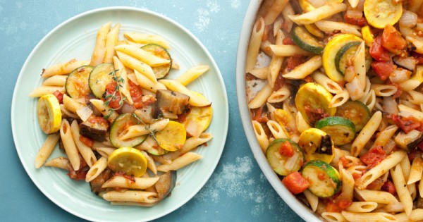 Ratatouille Penne Pasta