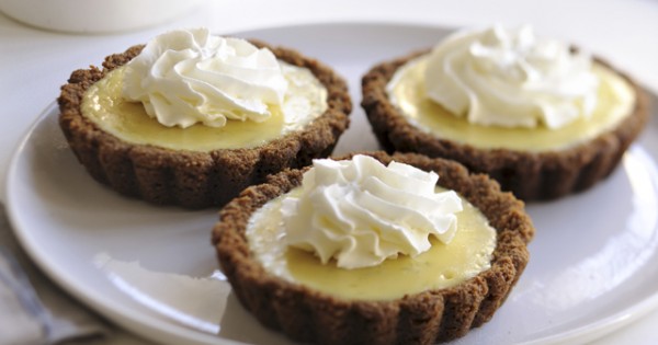 Lemon-Lime Pudding Tarts