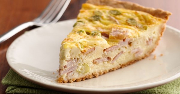 Easy Cheese and Bacon Quiche