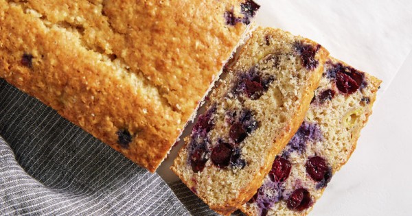 Blueberry-Banana Bread