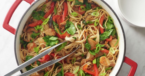 One-Pot Miso Chicken Udon