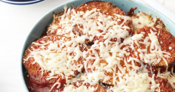Skillet Eggplant Parmesan
