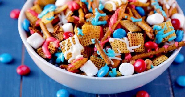 Red White and Blue Chex Mix™