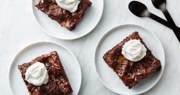 Salted Caramel-Chocolate Dump Cake