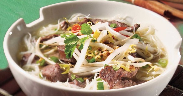 Asian Beef and Coriander Soup Meal