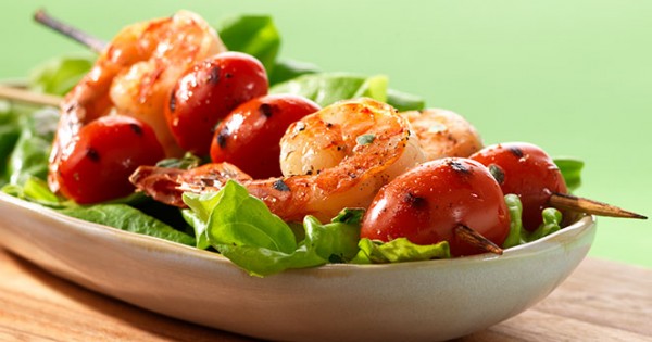 Grilled Shrimp Cocktail Skewers